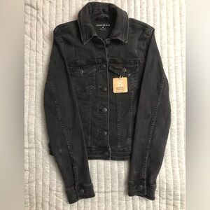 Aeropostale Black Jean Jacket
